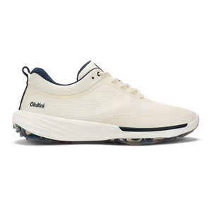 Olukai Men's Makena Golf Shoes- White Sand