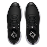 FootJoy Men's Tour Rival Golf Shoes- Black/White