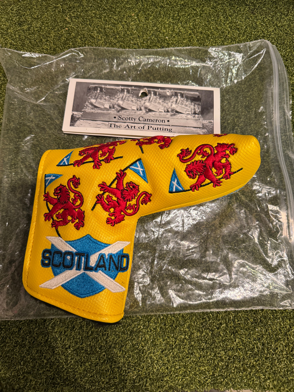 Scotty Cameron 2013 Scottish Royal Lion Putter Headcover