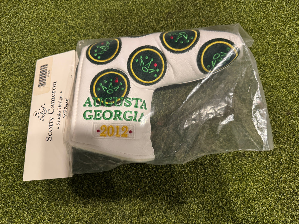 Scotty Cameron 2012 Augusta, Georgia - Dancing Crowns - White Blade Putter Cover- NEW