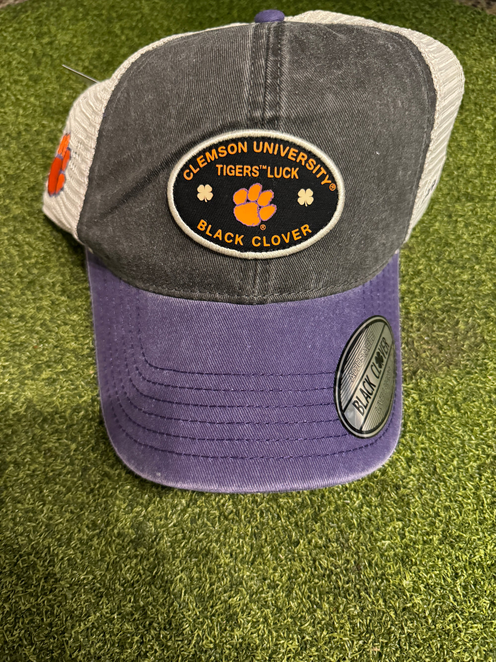 Black Clover Clemson Retro Adjustable Hat