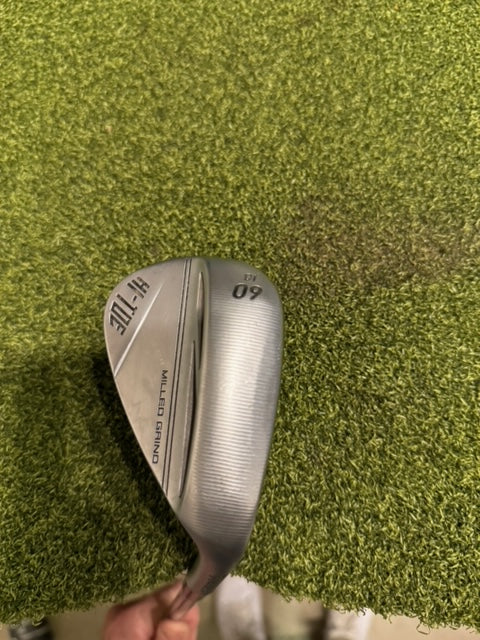 TaylorMade Milled Grind Hi-Toe 3 60.10* Wedge, KBS Wedge Flex, RH