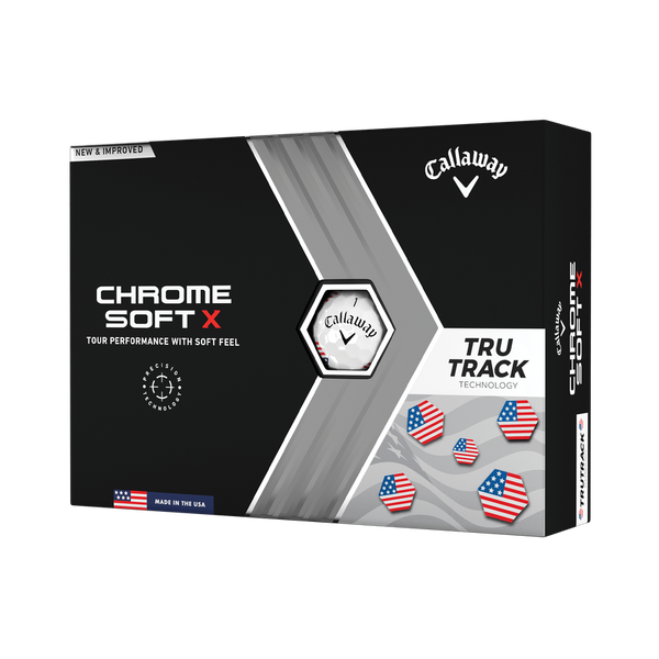 Callaway 2023 Chrome Soft X Tru Track USA- Dozen