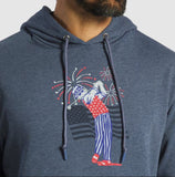 FootJoy Men's Uncle Sam Hoodie- Navy